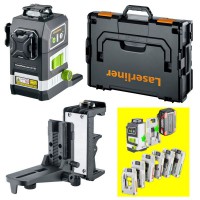 Laserliner 036.380L Green PowerPlane-Laser 3G Multi-18V Plus Seven Battery Adapters! £469.95